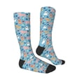 thumbnail image 3 of Picia Women Crew Soft Moisture-wicking Socks Cute Dog Pattern Design Cotton Socks, One Size fit All, 3 of 9
