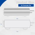 thumbnail image 3 of YIUIY 3 * 10 In Radiator Coolant Overflow Puke Tank Polished Stainless Steel Coolant Catch Can with Twist Cap 32 Oz Universal, 3 of 5