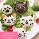 thumbnail image 5 of Cute Smile Cat Sushi Rice Ball Mold Set Sushi Maker Sandwich Herramienta De Bricolaje Herramientas De Cocina Japonesas Noticed HA018490-00, 5 of 6