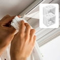 mini blind brackets 6pcs Box Mounting Bracket 1 inch Window Blinds