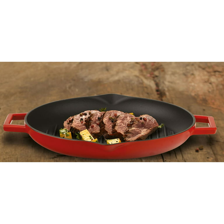 LAVA CAST IRON Lava Enameled Cast Iron Skillet 6 inch-Dish with