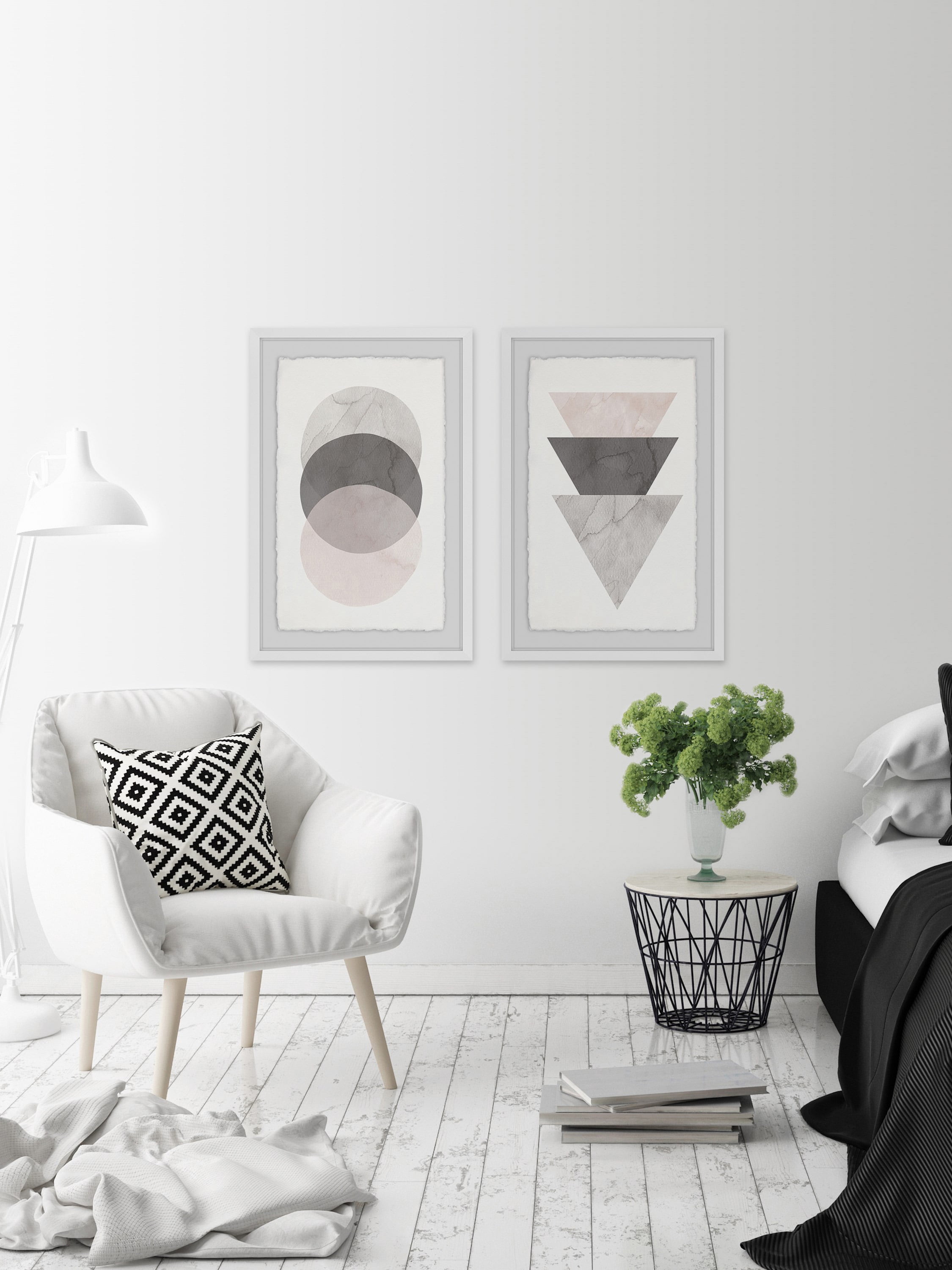 Marmont Hill Triple Shade Diptych, 24" x 32"