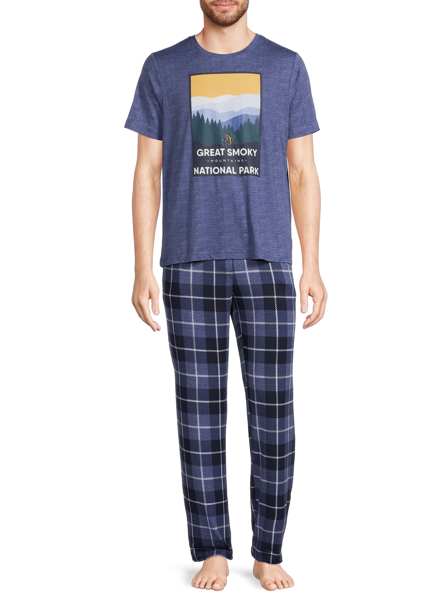 Ande Mens and Men's Big and Tall Short Sleeve Tee and Pant Set