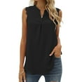 thumbnail image 1 of Blusa Sin mangas Sonducket para mujer Negro METRO, 1 of 6