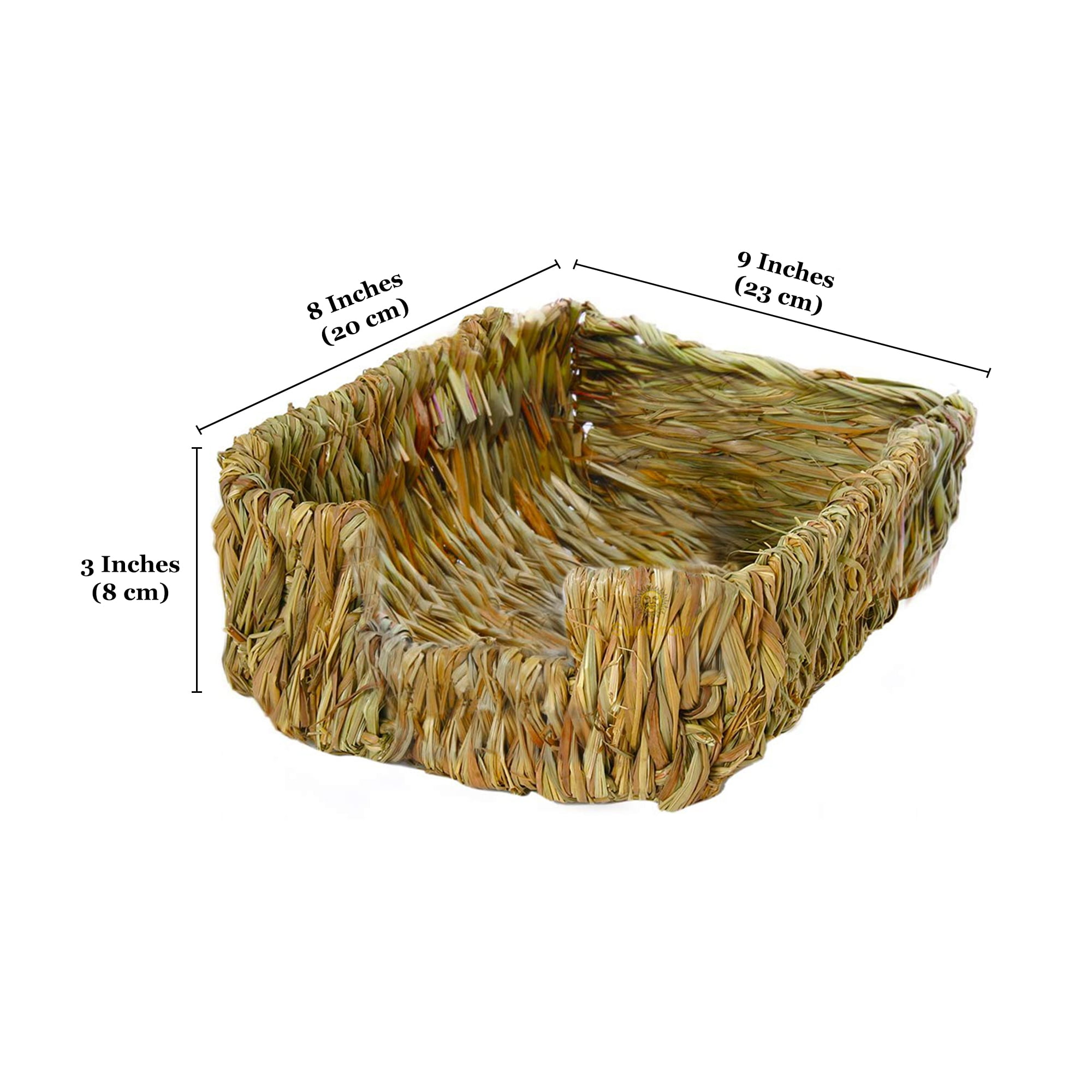 SunGrow Rabbit Grass Bedding, Bunny supplies for Cage Accessories and Huts