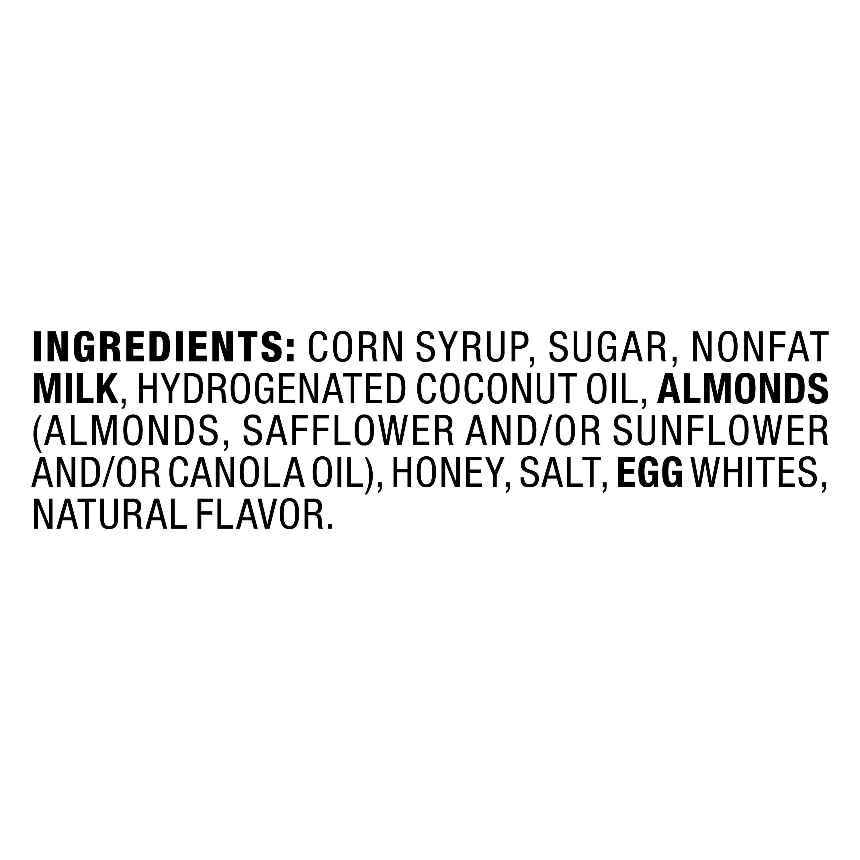 Bit-O-Honey Honey and Roasted Almond Chewy Taffy Candy 4.2oz. Candy Bag Gluten Free, Contains Milk and Eggs