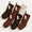 Neutral Colors, variant on 6 Pack Neutral Colors Cable Knit Christmas Stockings, 18 Inch and 15 Inch Sizes