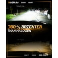 thumbnail image 3 of 2x H11 LED Headlight Kit Low Beam Bulbs For Chevrolet Uplander 2005-2008 12000LM, 3 of 9