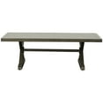 thumbnail image 2 of 48 - inch Wide Light Brown Coffee Table / Mission - style with Bottom Shelf, 2 of 2