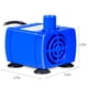 thumbnail image 5 of Agua Para Mascotas, Fuente Para Mascotas De 12 V De Bajo Consumo, Agua Eléctrica Sumergible, Silenciosa Para Fuente De Agua Interior De 1,6 L Y Fuente De Agua De Cerámica ANGGREK DECWA0, 5 of 8