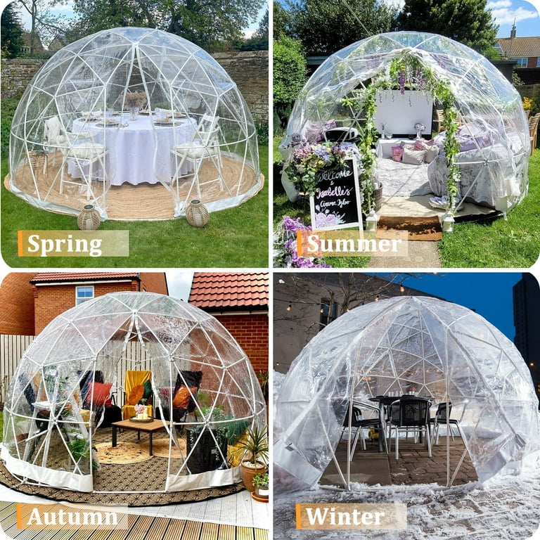 PPXIA Garden Dome Igloo Bubble Tent House Outdoor 12 FT