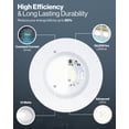 thumbnail image 4 of Downlight LED retrofit Sunco de 6" 13 W regulable 2700 K-5000 K, 4 of 6
