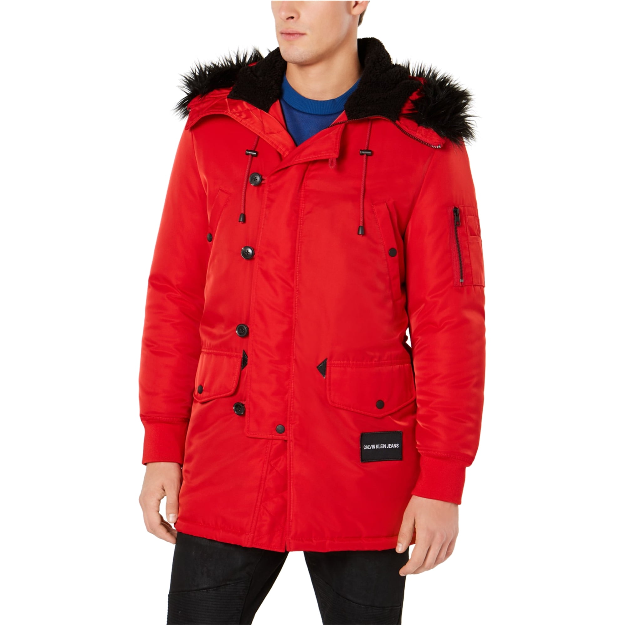 calvin klein parka jacket