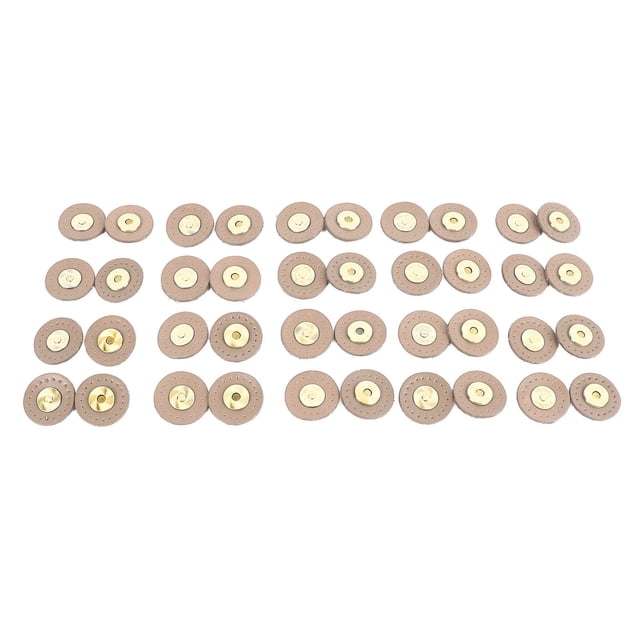 Leather Snap, Button Clasp Snaps Purse Bag Closure Easy to Install 20 Sets Leather Snap Perfect for Sewing Crafts Purses Bags