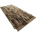 thumbnail image 5 of NewStone Canyon Ridge Faux Stone Panel, 45 3/4"W x 24 1/2"H x 1 1/4"D, Adobe Color, 5 of 9