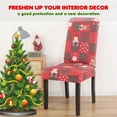 thumbnail image 6 of (Set of 6) Stretch Dining Chair Covers Xmas Christmas Party Banquet Seat Protector Decor, 6 of 7