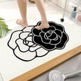 thumbnail image 3 of Bath Mats For Bathroom Non Slip 40 cm x 60 cm Microfiber Absorbent Floor Mat With TPR Backing For Shower Tub Vanity, 3 of 6