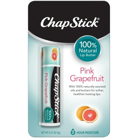 Chap Stick® 100% Natural Pink Grapefruit Lip Butter 0.15 oz. Carded