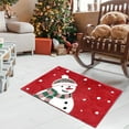 thumbnail image 5 of XEOVHV Christmas Welcome Doormat Merry Christmas Front Door Mat Red Non-Slip Door Rugs Indoor Outdoor Carpet Floor Mat for Farmhouse Home Office Yard Garden Decor, 15.7 x 23.6 in, 5 of 5
