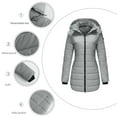 thumbnail image 5 of Winter Jackets for Women Water Detachable Hood Coat For Warm Long Sleeve Winter Outerwear Reversible Thermal Jacket With Pockets Winter Coats for Women, 5 of 7