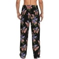 thumbnail image 3 of Xecao Bouquet Men's Straight Lounge Pajama Pants: The Ultimate in Comfortable Sleepwear, 3 of 9