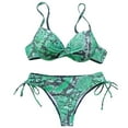 thumbnail image 3 of TIMIFIS Women's Bikini Swimsuit Cutout Low Waist Two Piece Bathing Suit, 3 of 7