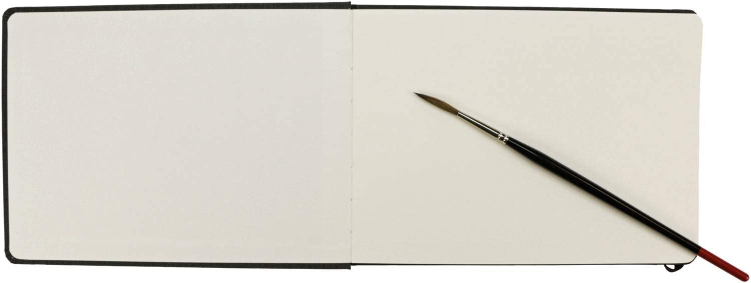 Hahnemuehle Akademie Watercolor Paper Book, 30 Pages, Landscape, 5.8" x 8.2"