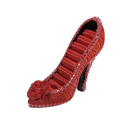 West East Imports Shoe Ring Holder, Red