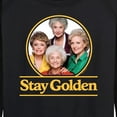 thumbnail image 3 of Golden Girls - Stay Golden Group - Women's Lightweight French Terry Long Sleeve Shirt, 3 of 5