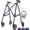 Midnight Blue, variant on Mobility Lightweight Walker for Seniors - Narrow, Folding Walker w/Wheels for Small & Tight Spaces - Light Weight for Balance, Compact Doorways, Foldable - Portable & Collapsible for Travel