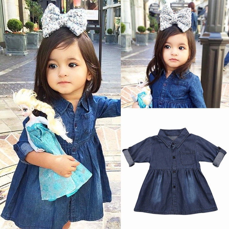 denim tutu dress baby