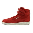 thumbnail image 2 of puma sky ii hi core mens red leather high top lace up sneakers shoes, 2 of 5