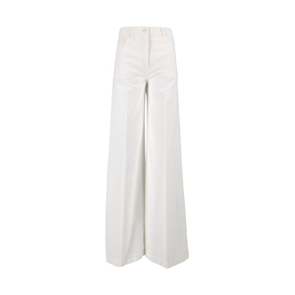 Aspesi High-Waist Minimalist Wide-Leg Pants (Women's)