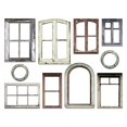 thumbnail image 2 of Tim Holtz Baseboards Window Frames Paper Crafts, Multi, 2 of 2