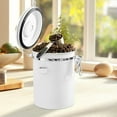 thumbnail image 7 of Coffee Canister with Airtight Lids, 18oz Stainless Steel Kitchen Food Storage Container for Coffee Beans, Grounds, Sugar, Flour, Tea, with Scoop and Date Tracker, Coffee Bar Decor Accessories, 7 of 7