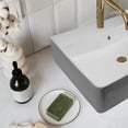 thumbnail image 5 of Lavabo Cuadrado Ceramico Clasico 50x42x13 cm Jauz Improvement J0535 Color Blanco, 5 of 5