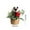 B, variant on Yhmxh Small Christmas Tree Tabletop Artificial Mini Christmas Tree Decorations with Holiday Ornaments Red Berry Pine Cone Greenery Twine Rope Crate Potted Plant for Home Indoor Fireplace Xmas Decor