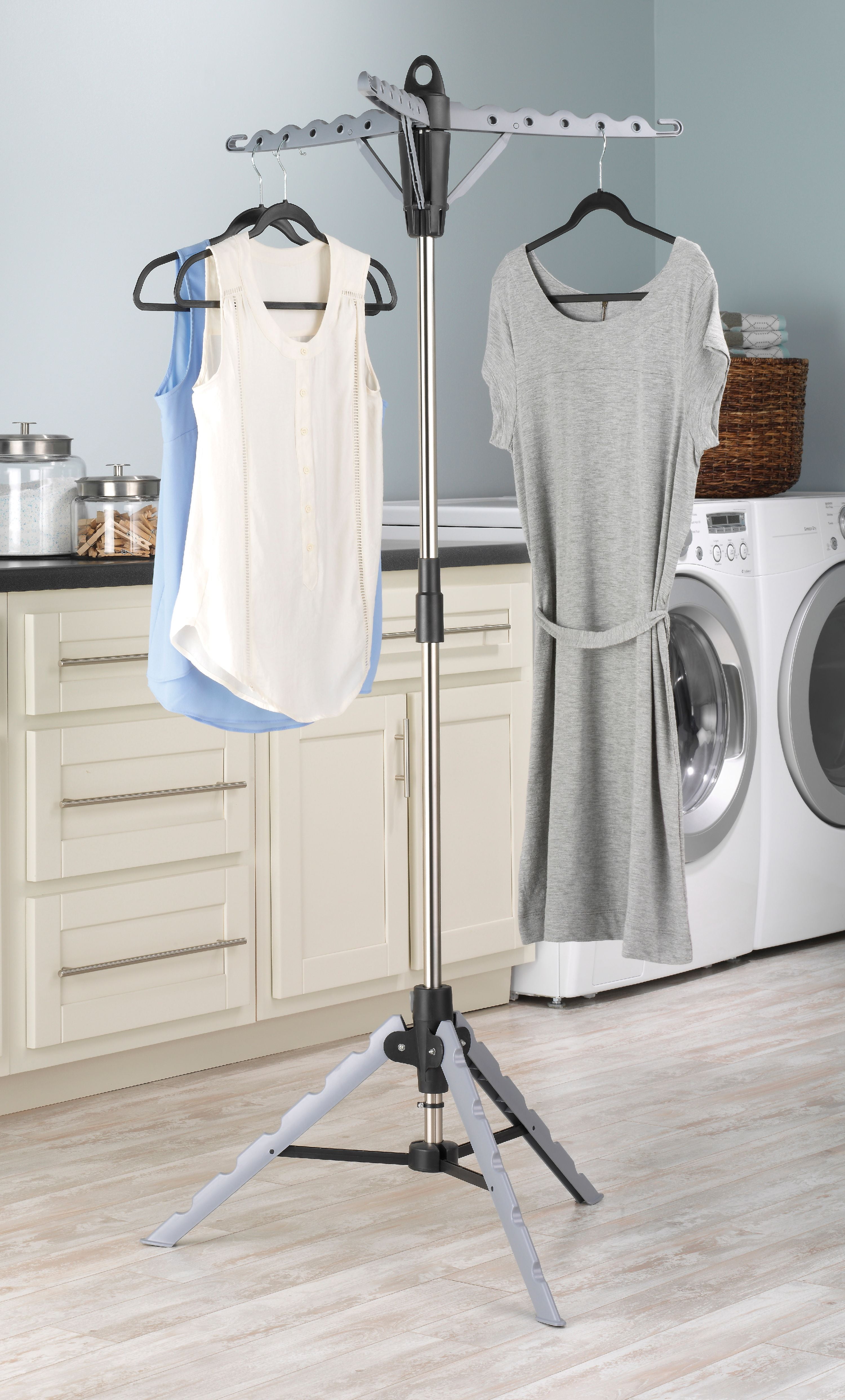 Tripod Folding Clothes Drying Rack, Portable Drying Rack