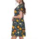 thumbnail image 2 of Disketp Pumpkin para Vestido de Manga Corta para Mujeres, Vestidos de Verano para Mujeres, Casual y Holgado para la Playa, 2 of 6