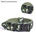 thumbnail image 4 of Medium sized tactical dog collar, training collar with quick release metal clasp Camo Green - L, 4 of 5