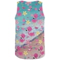 thumbnail image 2 of Summer Tropical Beach Flamingos All Over Mens Tank Top Multi 2XL, 2 of 2