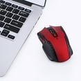 thumbnail image 4 of M Buder Ratón Inalámbrico 2.4Ghz Mini Portátil Óptico Para Juegos y Computadora PC Laptop Rojo Alta Precisión Diseño Ergonómico Con 6 Botones Distancia De 10 Metros Oficina, 4 of 9