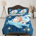 thumbnail image 1 of Flying Teddy Bear And Dog In Airplane Ropa de Cama, Juego de Funda Nórdica, Ropa de Cama con Cremallera,, 1 of 4