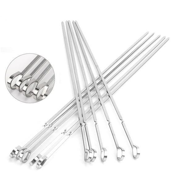 20 Pcs Marshmallow Roasting Sticks Stainless Martini Skewers