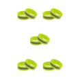thumbnail image 3 of Naiovety 2X Bandas reflectantes Brazo Cinturón Brazalete Muñequera ajustable Reflector Night Jogging Ciclismo Fluorescente Green4CM Type2 NO2, 3 of 6