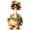 Green, variant on CaiTeLin 7 Inch Mini Goose Summer Bikini Outfit, Crocheted Duck Statue Clothes Beach Theme Accessory, Sunglasses Knitted Decor Set For Desk Home