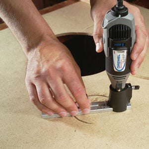 Dremel 678 Circle Cutter and Straight Guide, Rotary Tool Attachment, Fits Dremel Models 4300, 4000, 3000 and 8220 - Walmart.com