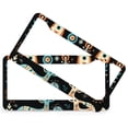 thumbnail image 2 of Personalized Reindeer Christmas License Plate Frame 2 PCS Reindeer Christmas Car Tags Frames Holder for Men/Women 2 Hole Stainless Aluminum License Plate Cover, 2 of 6