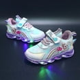 thumbnail image 4 of Kids Led Luminous Shoes Sneakers Flashing Children Girls Light Up Trainers Size, 4 of 5