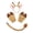 A, variant on Anime Giraffe Ears Headband Furry Tail Plush Giraffe Paws Gloves Set,Halloween Animal Party Costumes Fursuit Therian Ear Tail Accessories